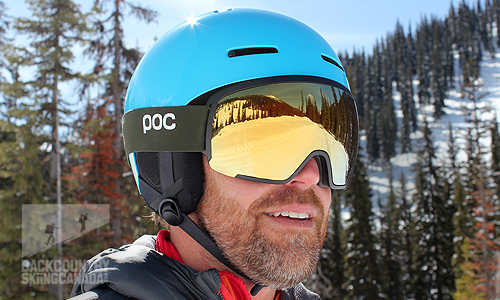 POC Orb Clarity Goggle and Auric Cut BC SPIN Helmet